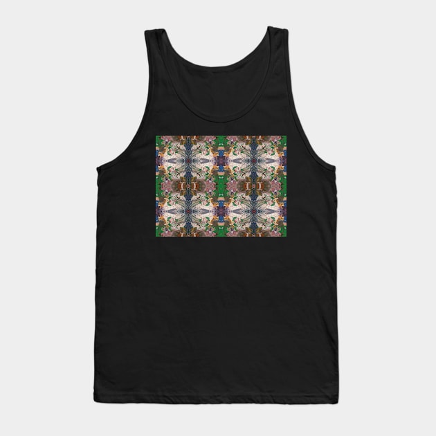 Abstract Pattern 6 - Landscape Orientation Tank Top by NightserFineArts